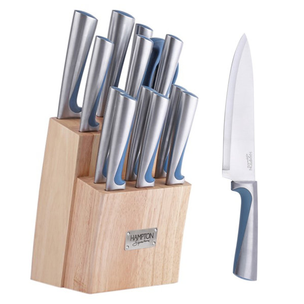Hampton Signature Orion 14 Piece Knife Block Set Wayfair